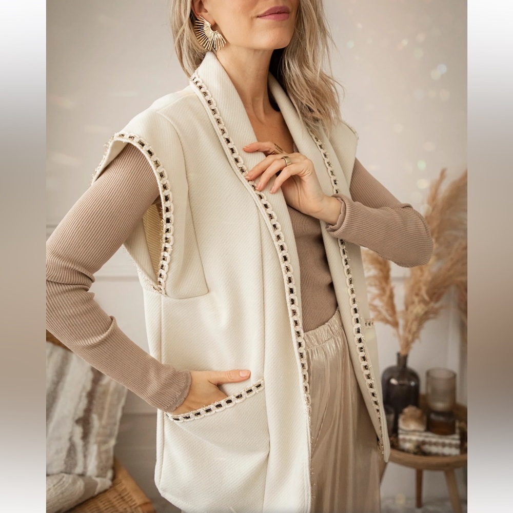 44 Chic Made in Italy Jacket/Vest - Picture 1 of 5
